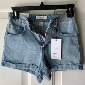 Forever 21 - High Rise Jean Shorts